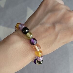 Multi-colored Bead Bracelet